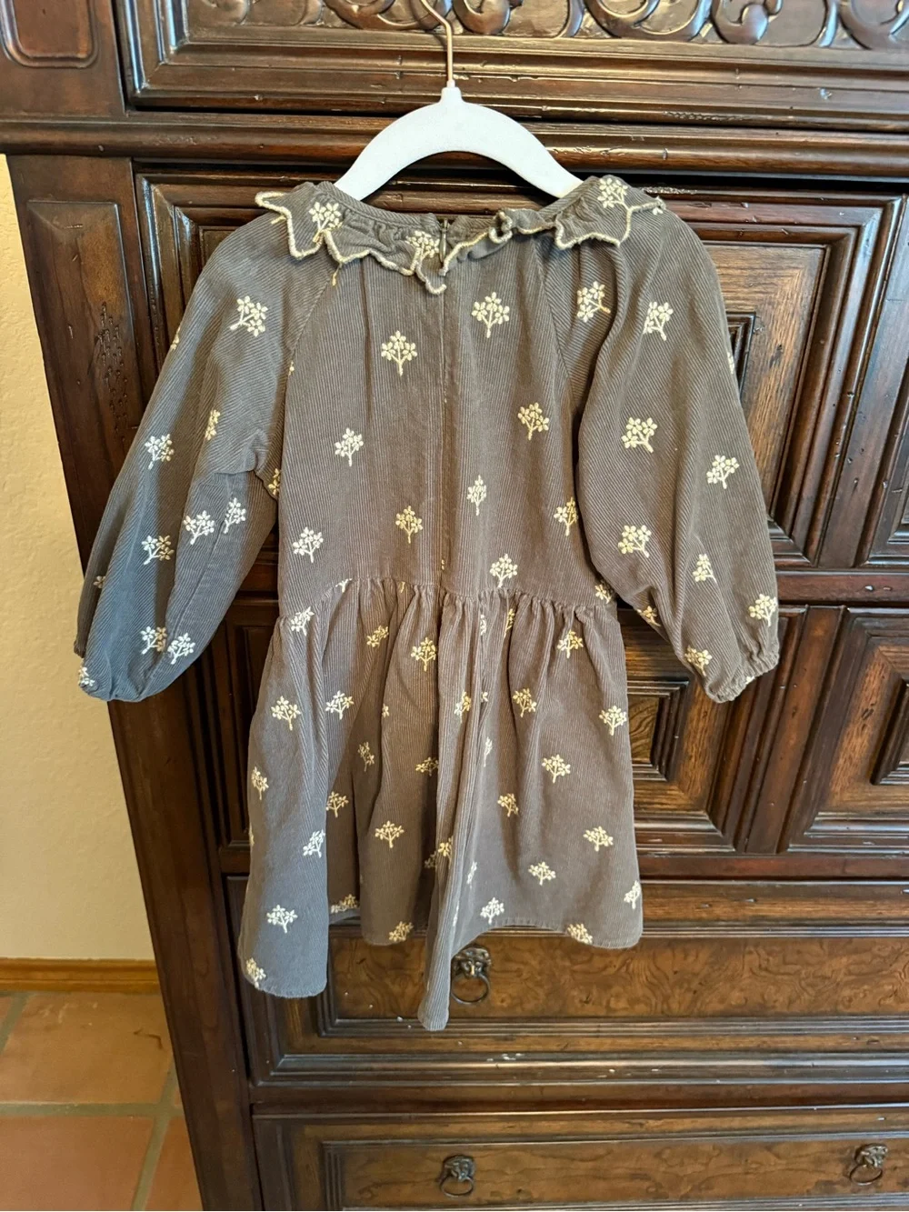 FREYA DRESS - BLOSSOM EMBROIDERY